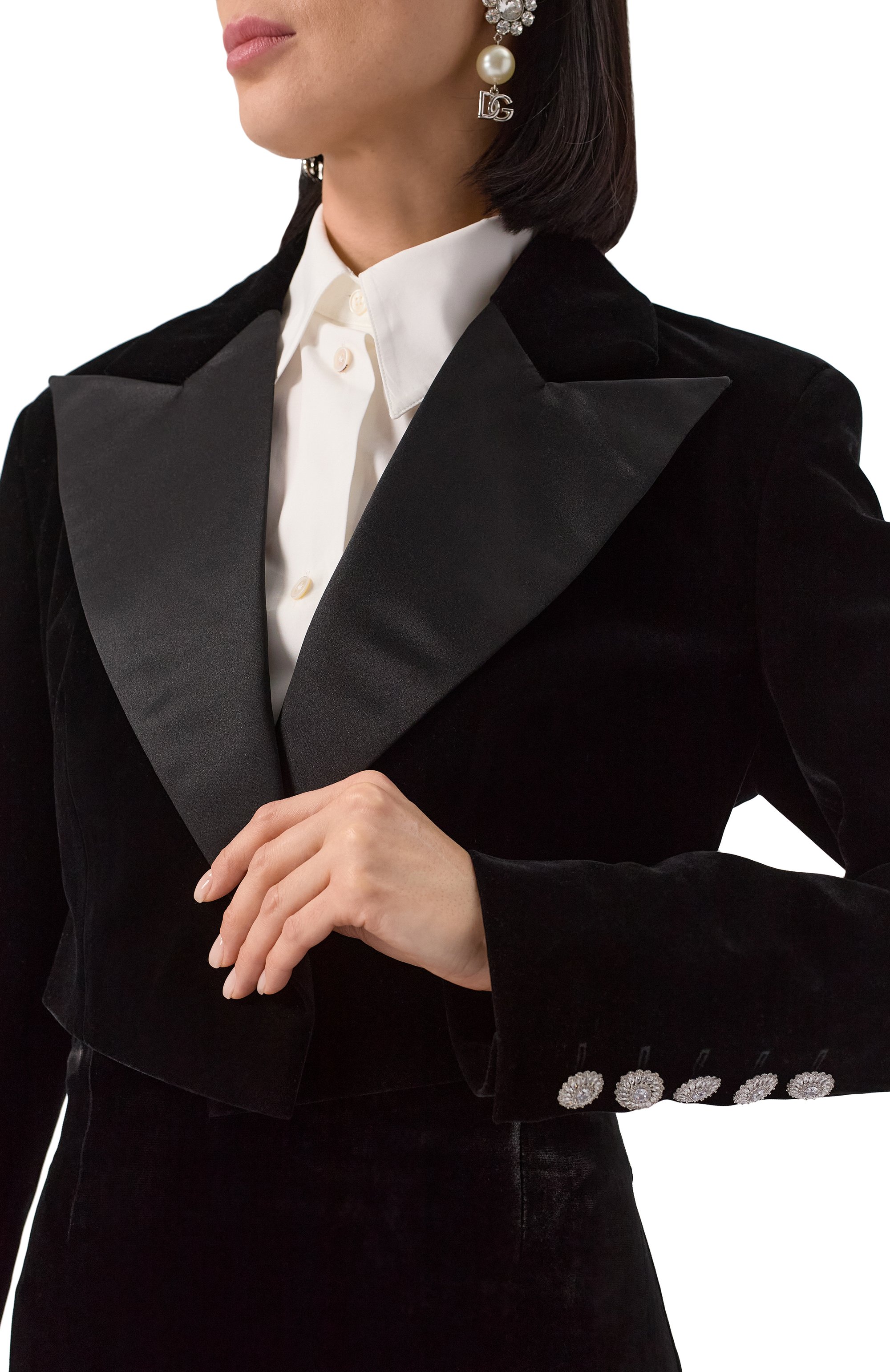 Бархатный жакет ALINE, арт. AL042706, фото 5