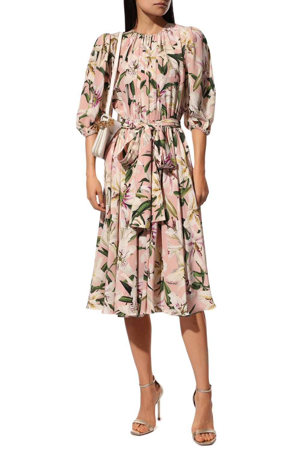 Шелковое платье DOLCE & GABBANA, арт. F6F3KT/HS15F, фото 2