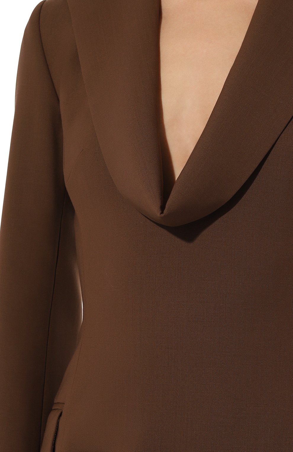 Шерстяное платье GIUSEPPE DI MORABITO, арт. 03FWDR151X 03229, фото 5