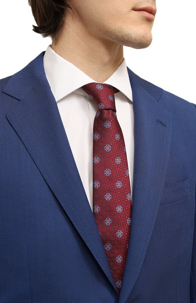 Шелковый галстук CANALI, арт. 18/HJ03661, фото 2