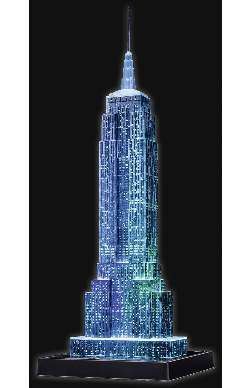 Пазл ночной эмпайр стейт билдинг 3d 216 деталей RAVENSBURGER, арт. 12566, фото 4