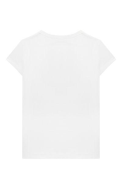 Хлопковая футболка MONNALISA, арт. 19A613, фото 2