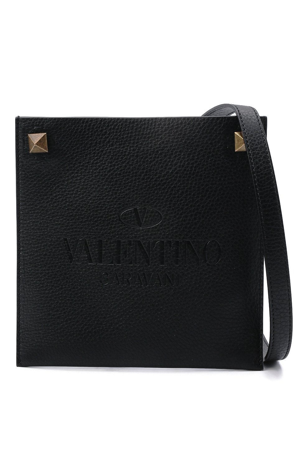 Кожаная сумка identity VALENTINO черного цвета по цене 108000 руб., арт. XY2B0A82/ZBT, фото 6 Кожаная сумка identity VALENTINO, арт. XY2B0A82/ZBT, фото 6