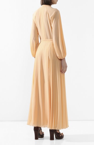 Шелковое платье CHLOÉ, арт. CHC20UR013002, фото 4