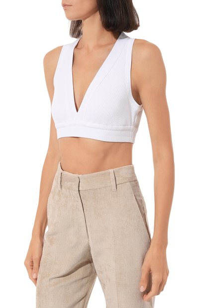 Хлопковый топ BRUNELLO CUCINELLI, арт. MP990BJ589, фото 3