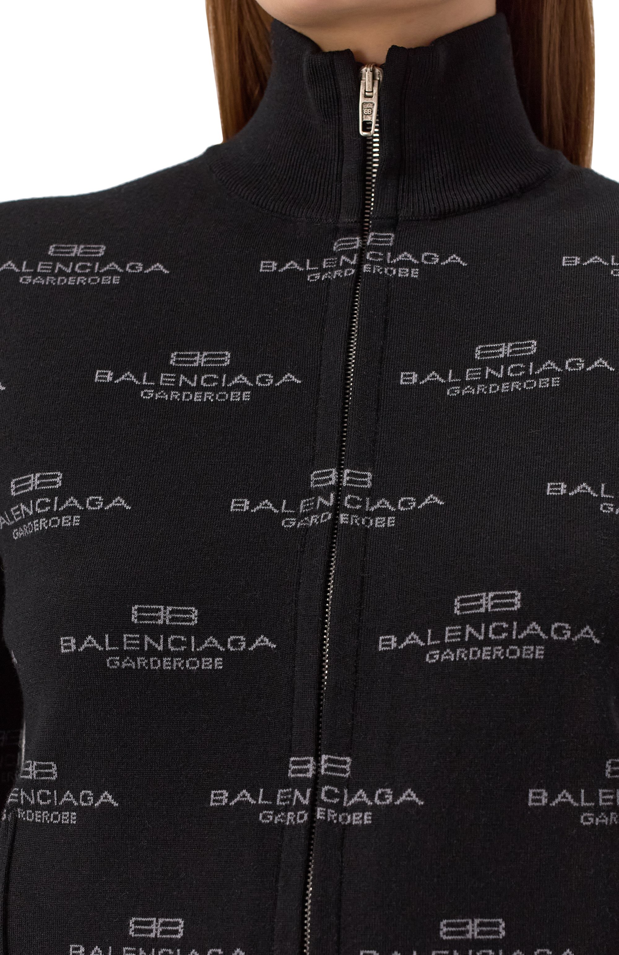 Кардиган из шерсти и хлопка BALENCIAGA, арт. 812596/T1724, фото 5