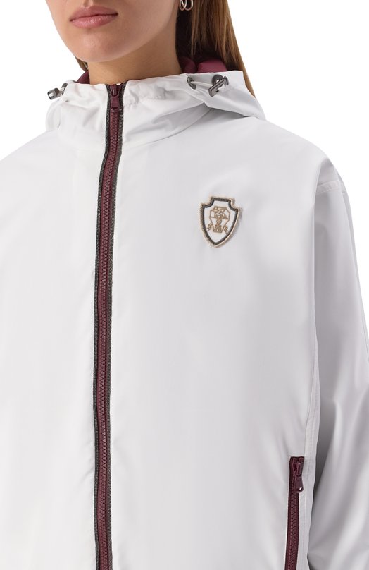 Ветровка Brunello Cucinelli MB4227945 Белый  MB4227945 Фото 5