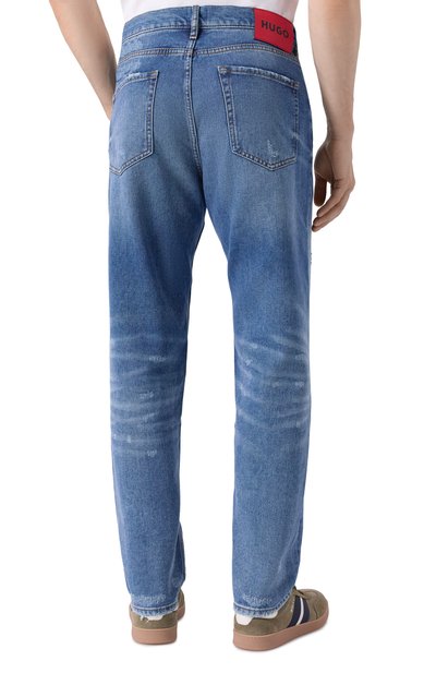 Джинсы hugo 838 HUGO синего цвета по цене 17950 руб., арт. 50547352, фото 4 Джинсы hugo 838 HUGO, арт. 50547352, фото 4