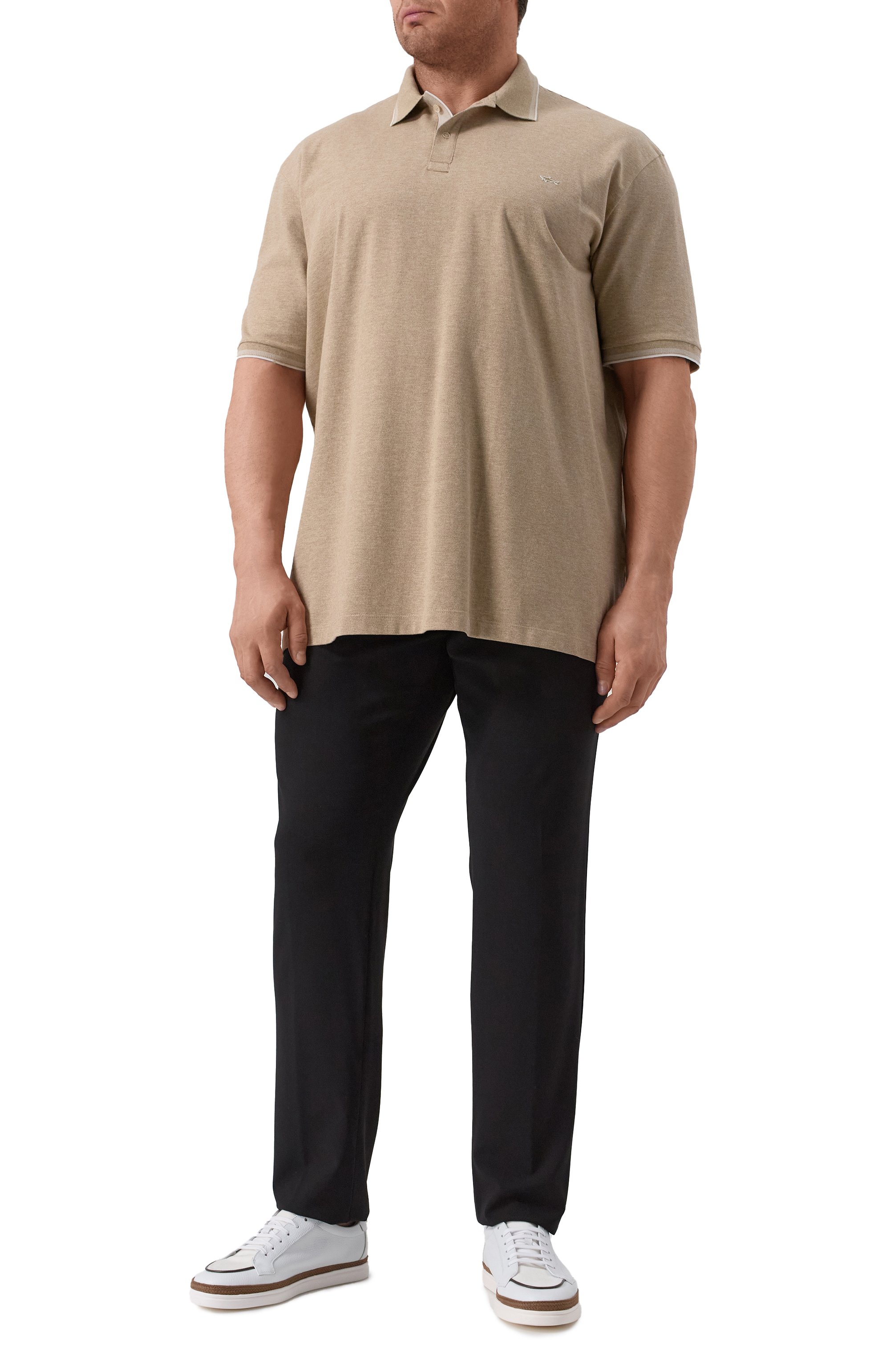 Хлопковое поло PAUL&SHARK, арт. 25411205/4XL, фото 2