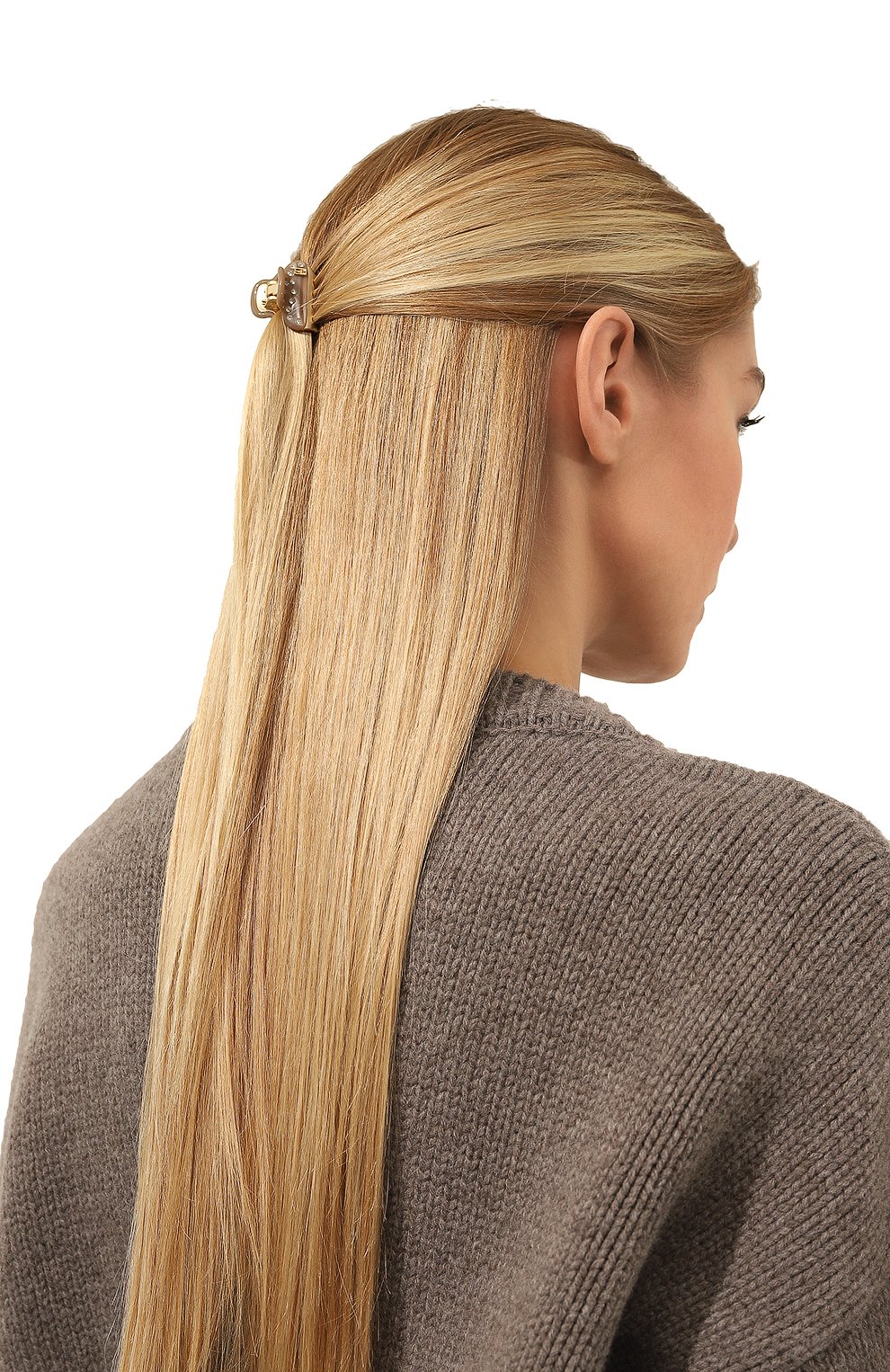 Заколка для волос ALEXANDRE DE PARIS темно-бежевого цвета по цене 7960 руб., арт. ICCB-12831-03A22 OS, фото 2 Заколка для волос ALEXANDRE DE PARIS, арт. ICCB-12831-03A22 OS, фото 2