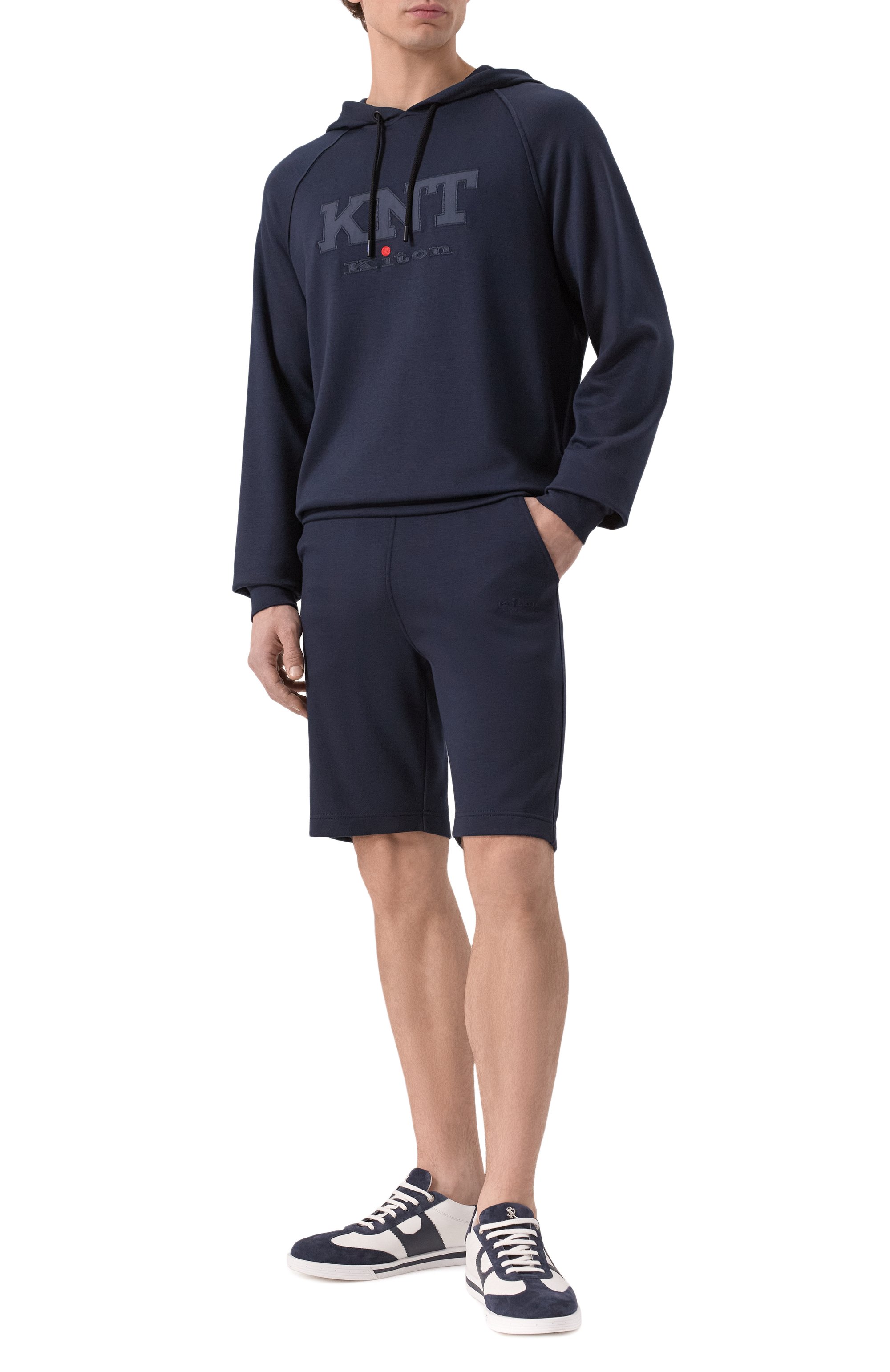 Шорты из вискозы KITON, арт. UMM061901, фото 2