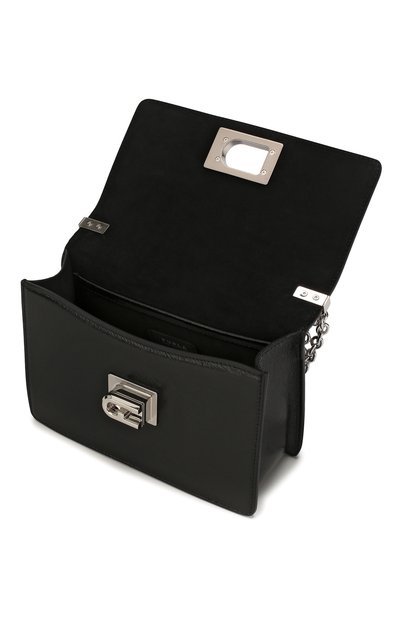 Сумка 1927 mini FURLA черного цвета по цене 37400 руб., арт. BAFK/NPK, фото 4 Сумка 1927 mini FURLA, арт. BAFK/NPK, фото 4