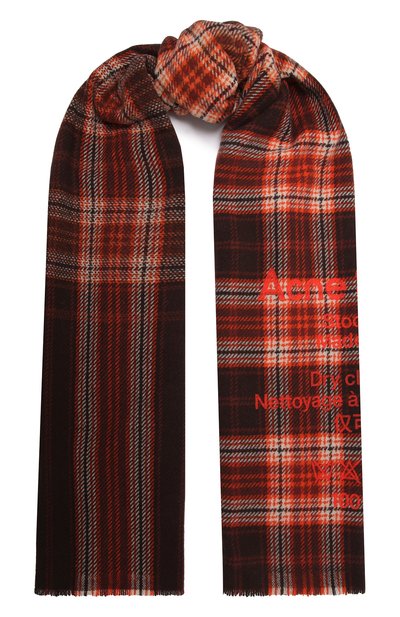 Шерстяной шарф ACNE STUDIOS, арт. CA0082/W, фото 1