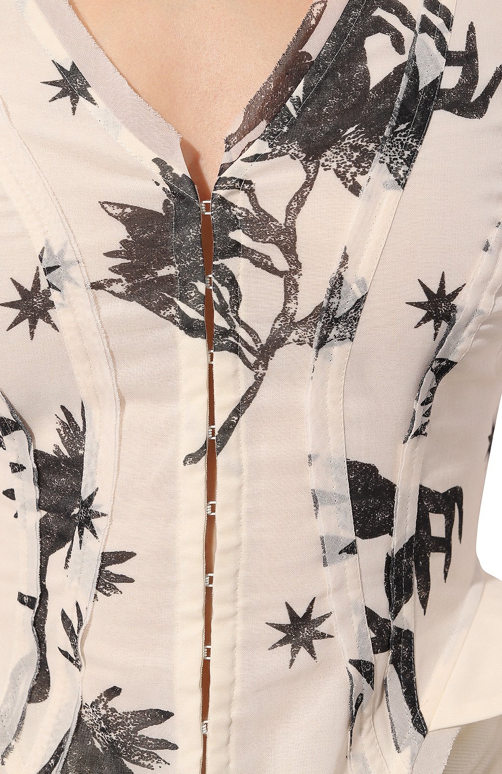 Хлопковый жилет ULYANA SERGEENKO, арт. GLT001SS23Morocco 1118т23, фото 5