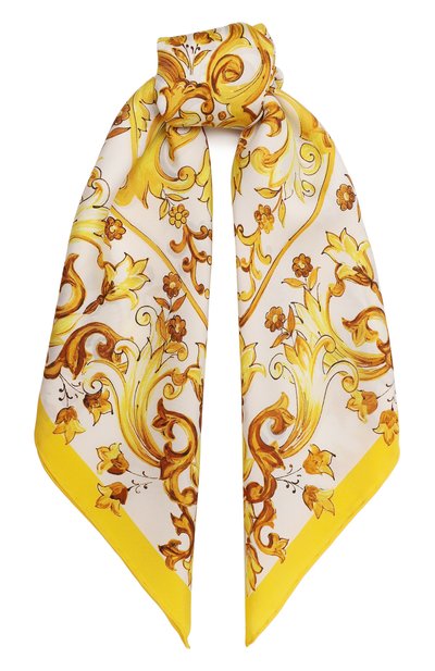 Шелковый платок DOLCE & GABBANA, арт. FN092R/GDA0Y, фото 1