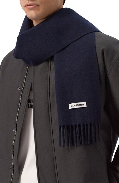 Шерстяной шарф JIL SANDER, арт. J22TE0116/J40376, фото 2