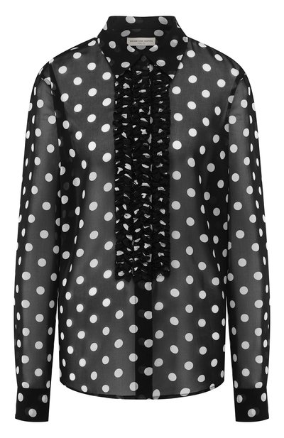 Блузка в горох DRIES VAN NOTEN, арт. 201-18641-9421, фото 1