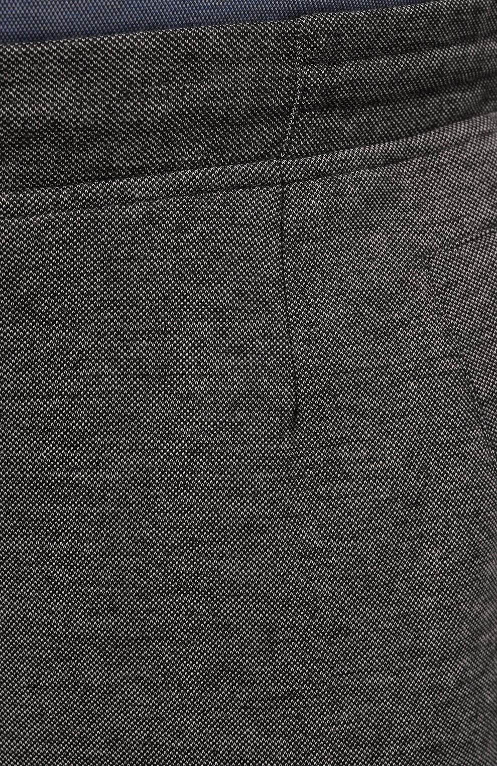 Брюки из хлопка и шерсти CAPOBIANCO серого цвета по цене 52300 руб., арт. MPAN.DB00./58-60, фото 5 Брюки из хлопка и шерсти CAPOBIANCO, арт. MPAN.DB00./58-60, фото 5