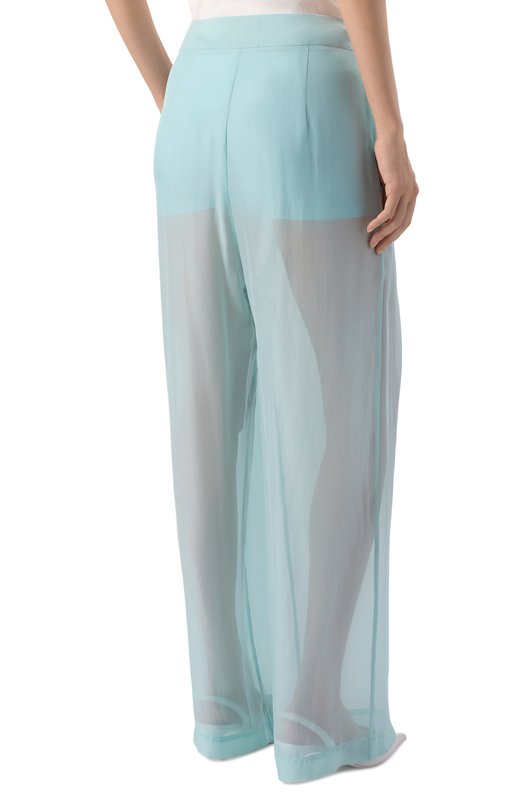 Шелковые брюки Daname 326SS3811T Голубой  326SS3811T Фото 4