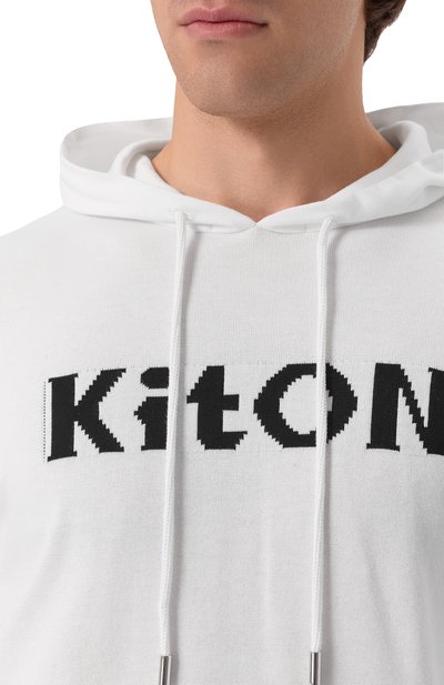 Хлопковое худи KITON, арт. UMK0465V107A, фото 5