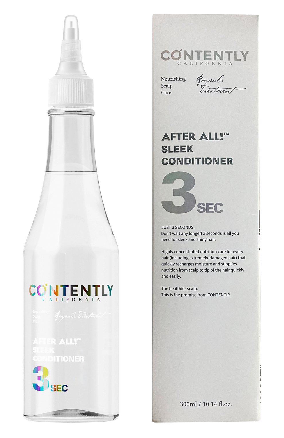 Кондиционер для волос sleek conditioner (300ml) CONTENTLY, арт. 8809602021787, фото 2