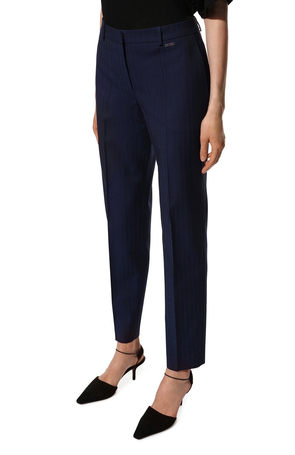 Шерстяные брюки BOSS, арт. 50472299, фото 3