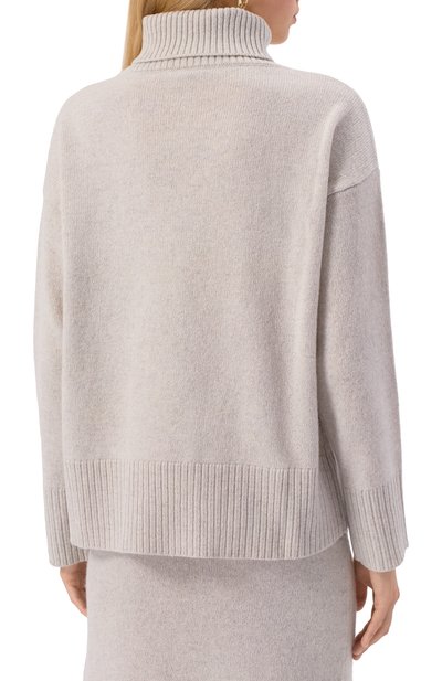 Свитер из шерсти и кашемира PIETRO BRUNELLI серого цвета по цене 34650 руб., арт. MAG012/WS0013/0902, фото 4 Свитер из шерсти и кашемира PIETRO BRUNELLI, арт. MAG012/WS0013/0902, фото 4