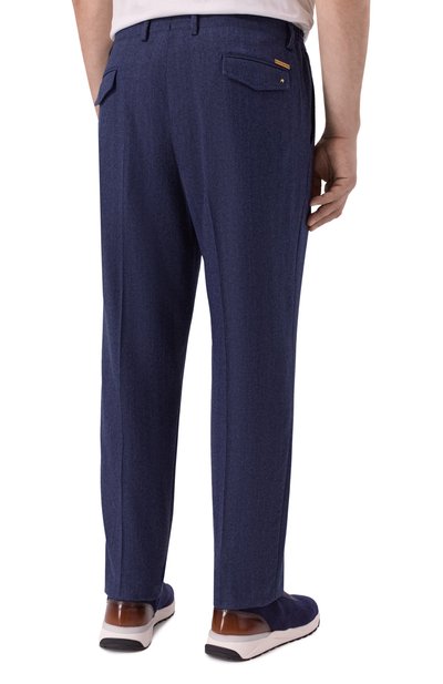 Брюки из шерсти и кашемира STEFANO RICCI, арт. M1T5300013/WC001T, фото 4