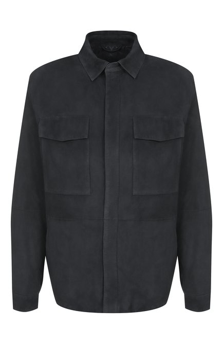 Мужская замшевая куртка-рубашка CORNELIANI, арт. 26L5N1-2620101