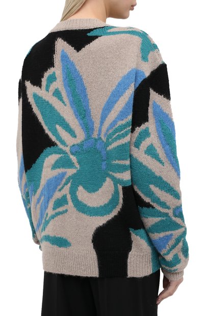 Шерстяной свитер DRIES VAN NOTEN, арт. 202-11248-1718, фото 4