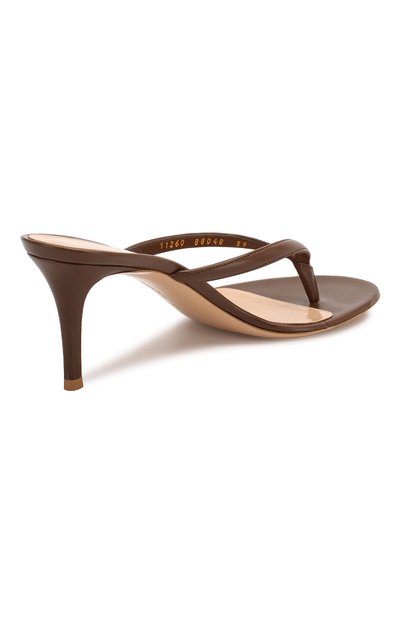 Кожаные мюли calypso GIANVITO ROSSI, арт. G11260.70RIC.VITTEXA, фото 4