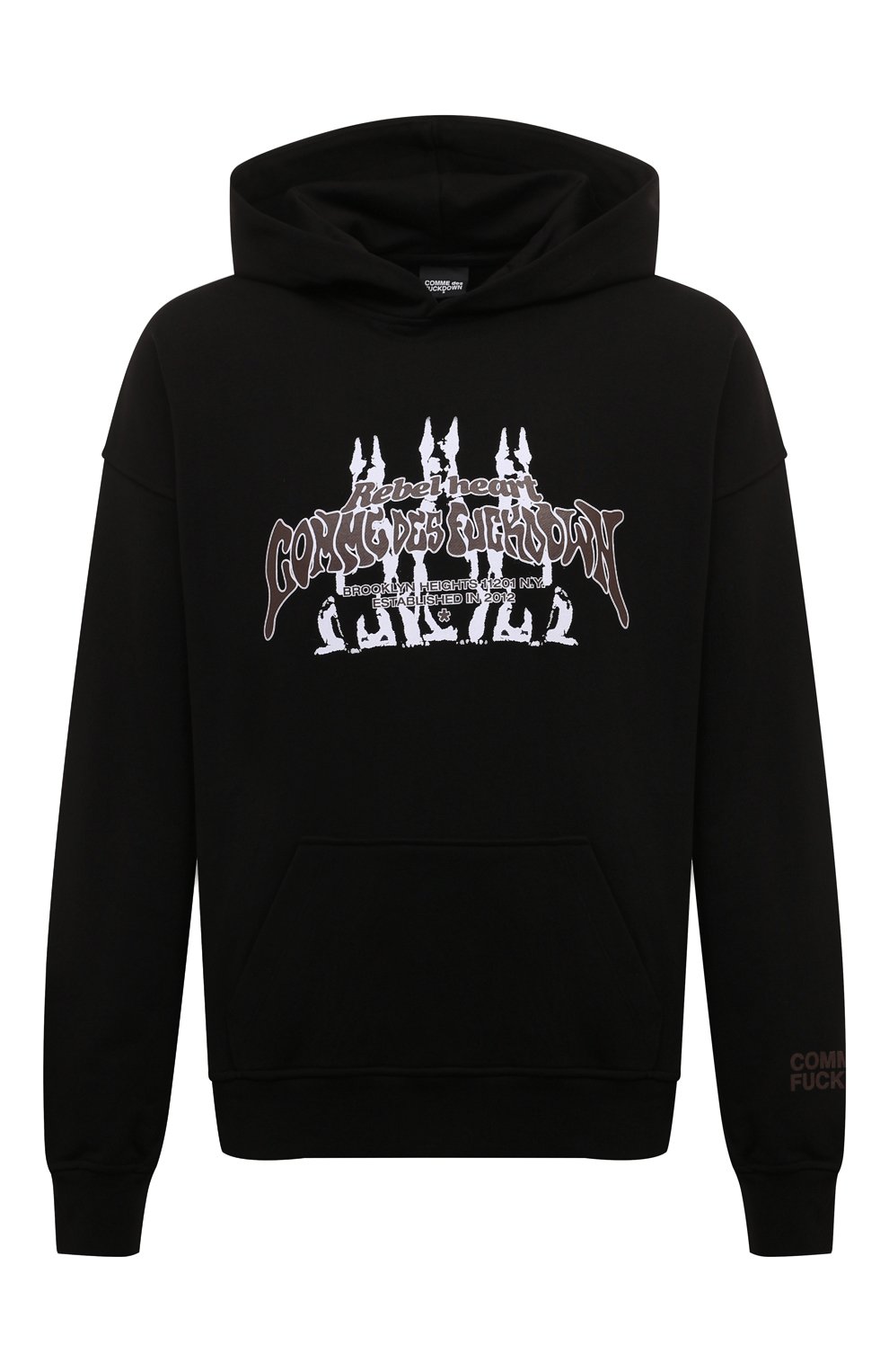 Хлопковое худи COMME DES FUCKDOWN, арт. CFABM01386, фото 1
