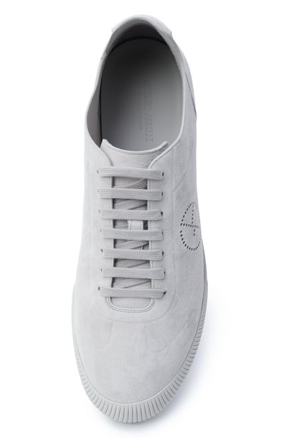 Замшевые кеды GIORGIO ARMANI, арт. GM003225/AF20839, фото 5