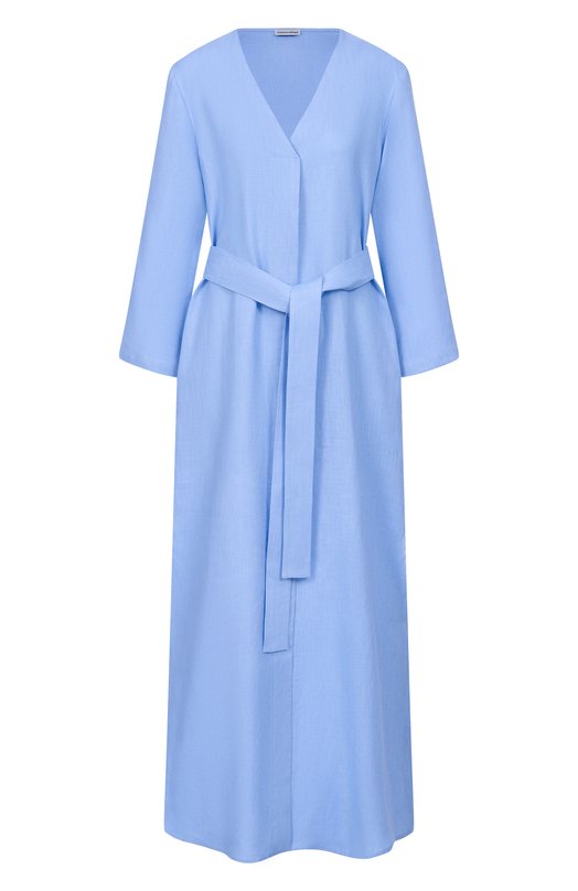 Льняное платье Sashaverse D248/TR/9108.401/SS25 Голубой D248/TR/9108.401/SS25