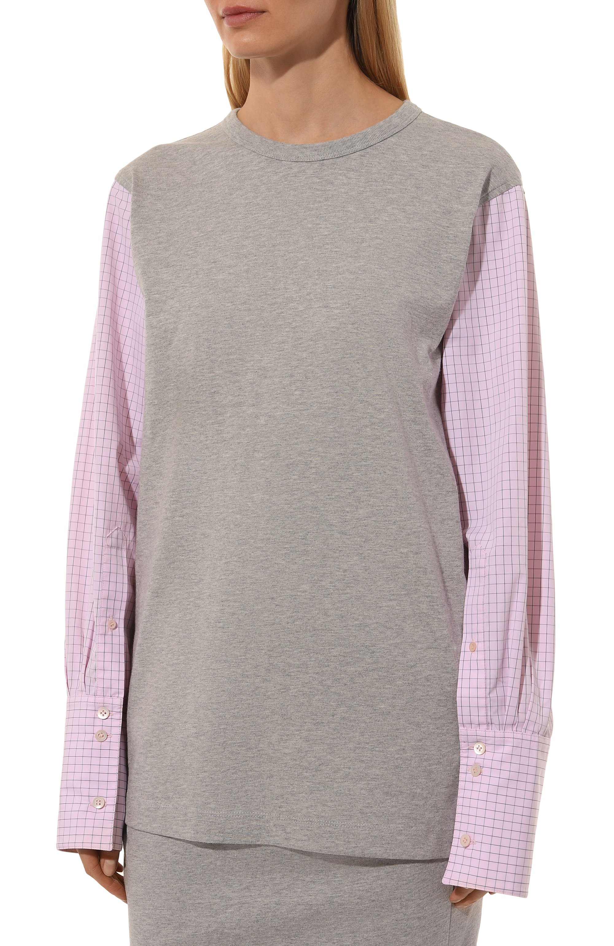 Хлопковый лонгслив DRIES VAN NOTEN, арт. 242-011119-9603, фото 3