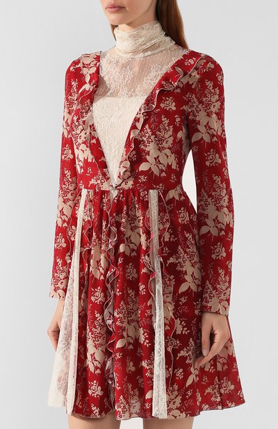 Шелковое платье REDVALENTINO, арт. SR0VAH60/4JQ, фото 3