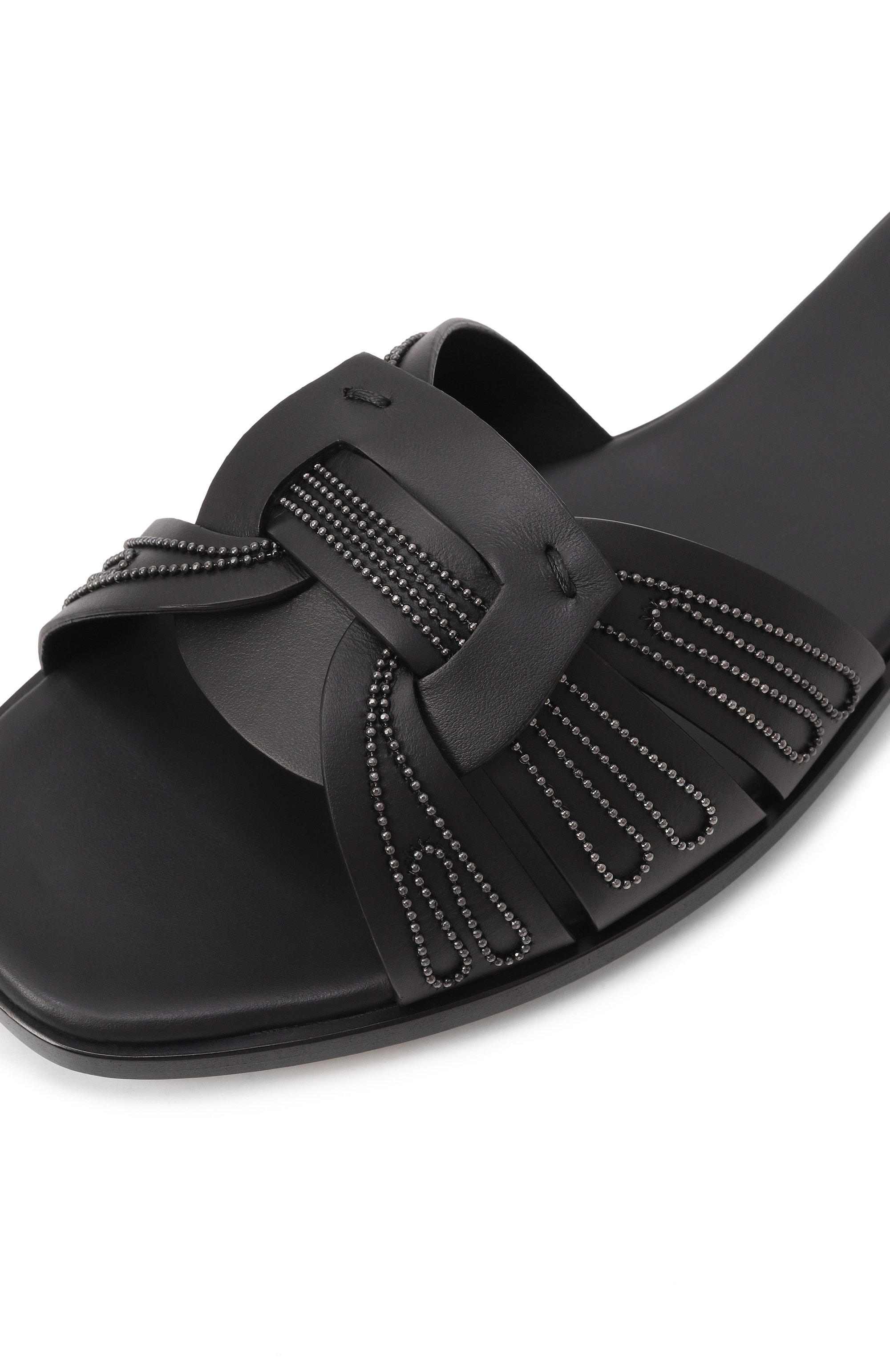 Кожаные шлепанцы DOUCAL'S, арт. DD8766DEGNUF073N, фото 7