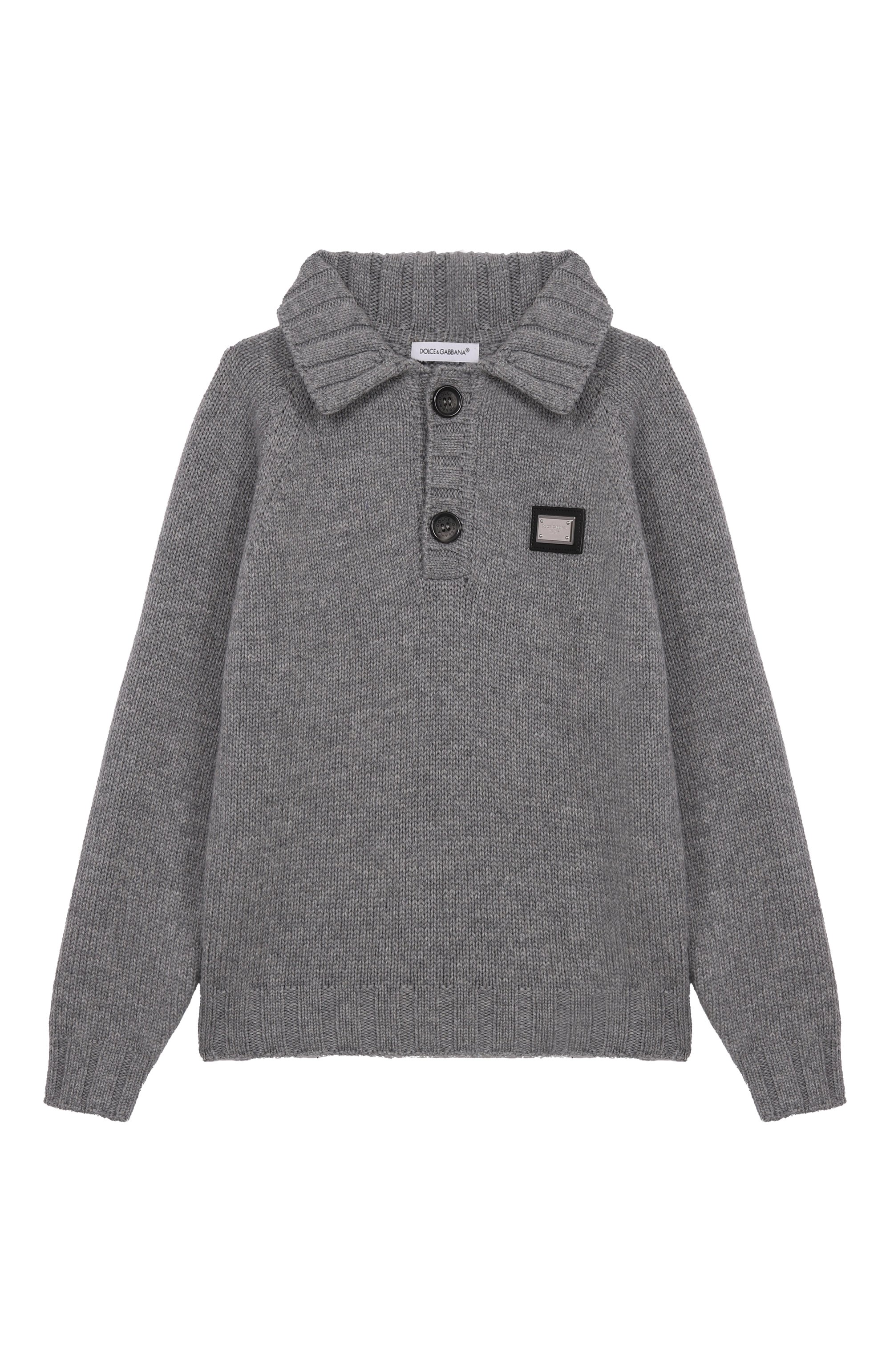 Свитер из шерсти и кашемира DOLCE & GABBANA, арт. L4KWI0/JGMBA/8-12+, фото 1