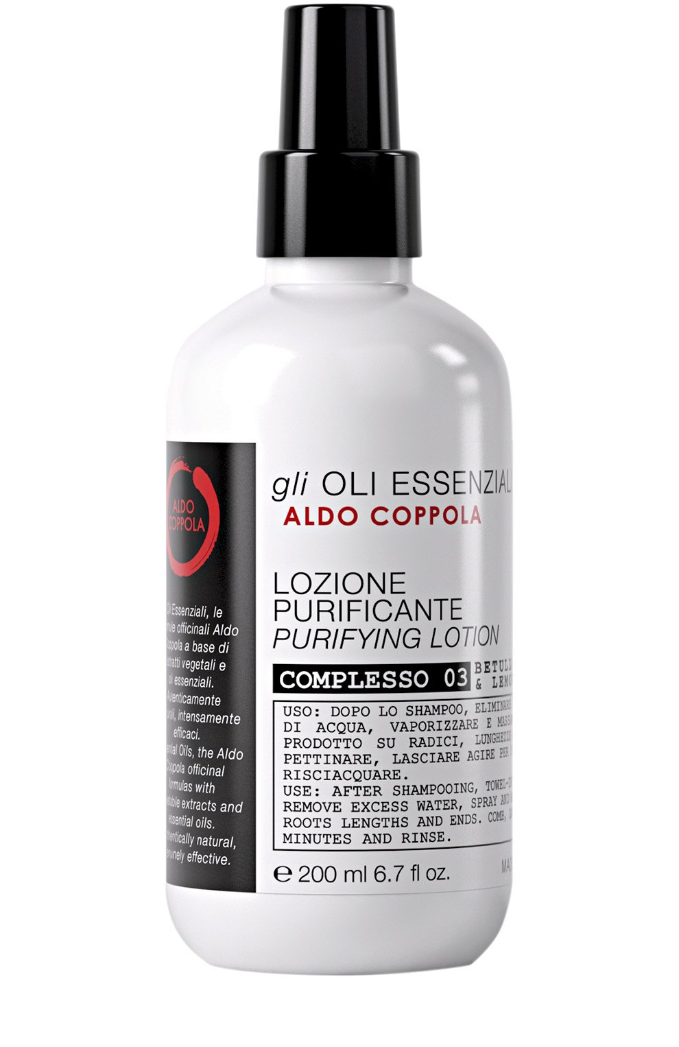 Лосьон очищающий (200ml) ALDO COPPOLA, арт. C00359, фото 1