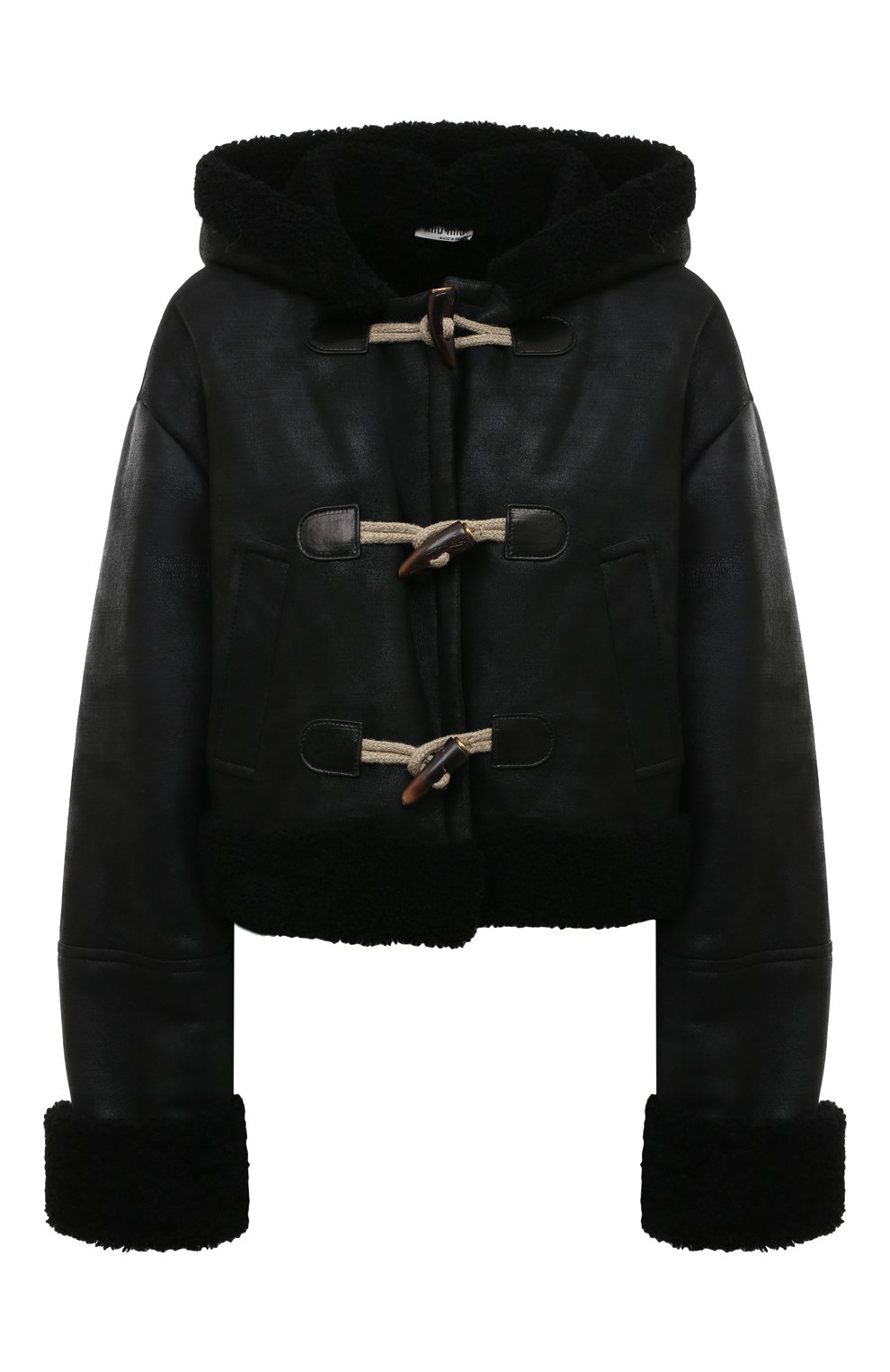 Дубленка из овчины MIU MIU, арт. MPV794-NRO-F0806, фото 1