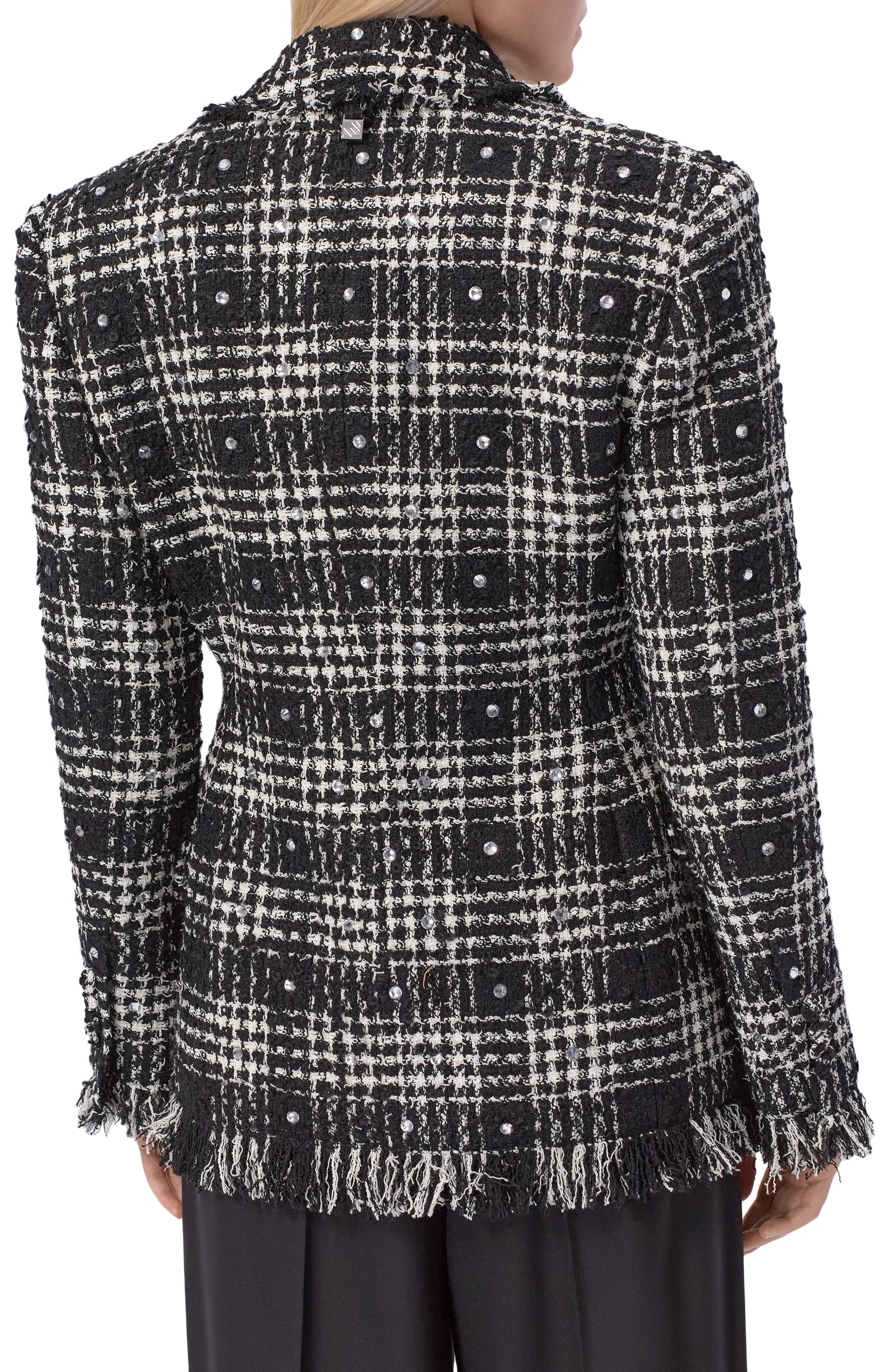 Твидовый жакет GIUSEPPE DI MORABITO, арт. 05FWJA096C 05326, фото 4