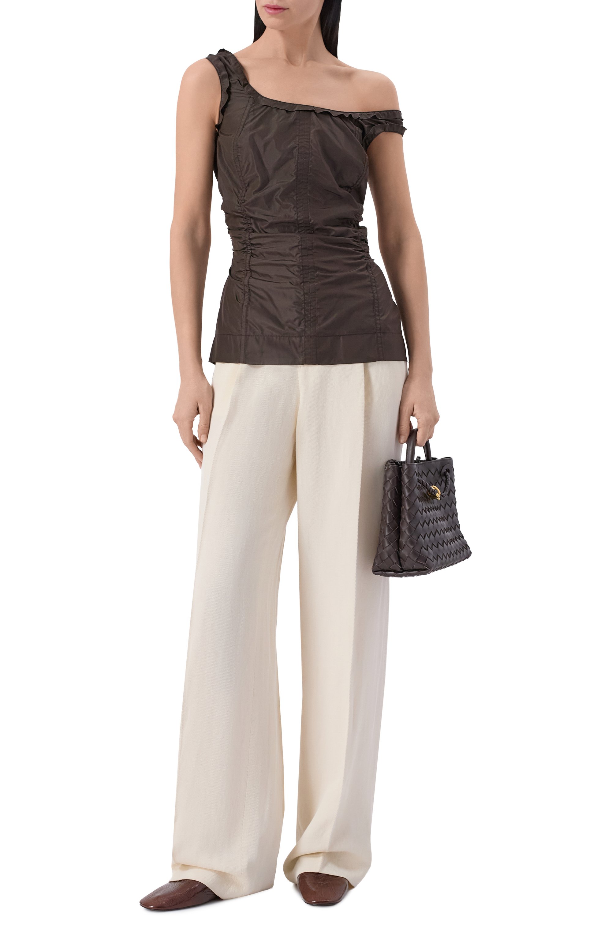 Шелковый топ BOTTEGA VENETA, арт. 869958/V6D80, фото 2