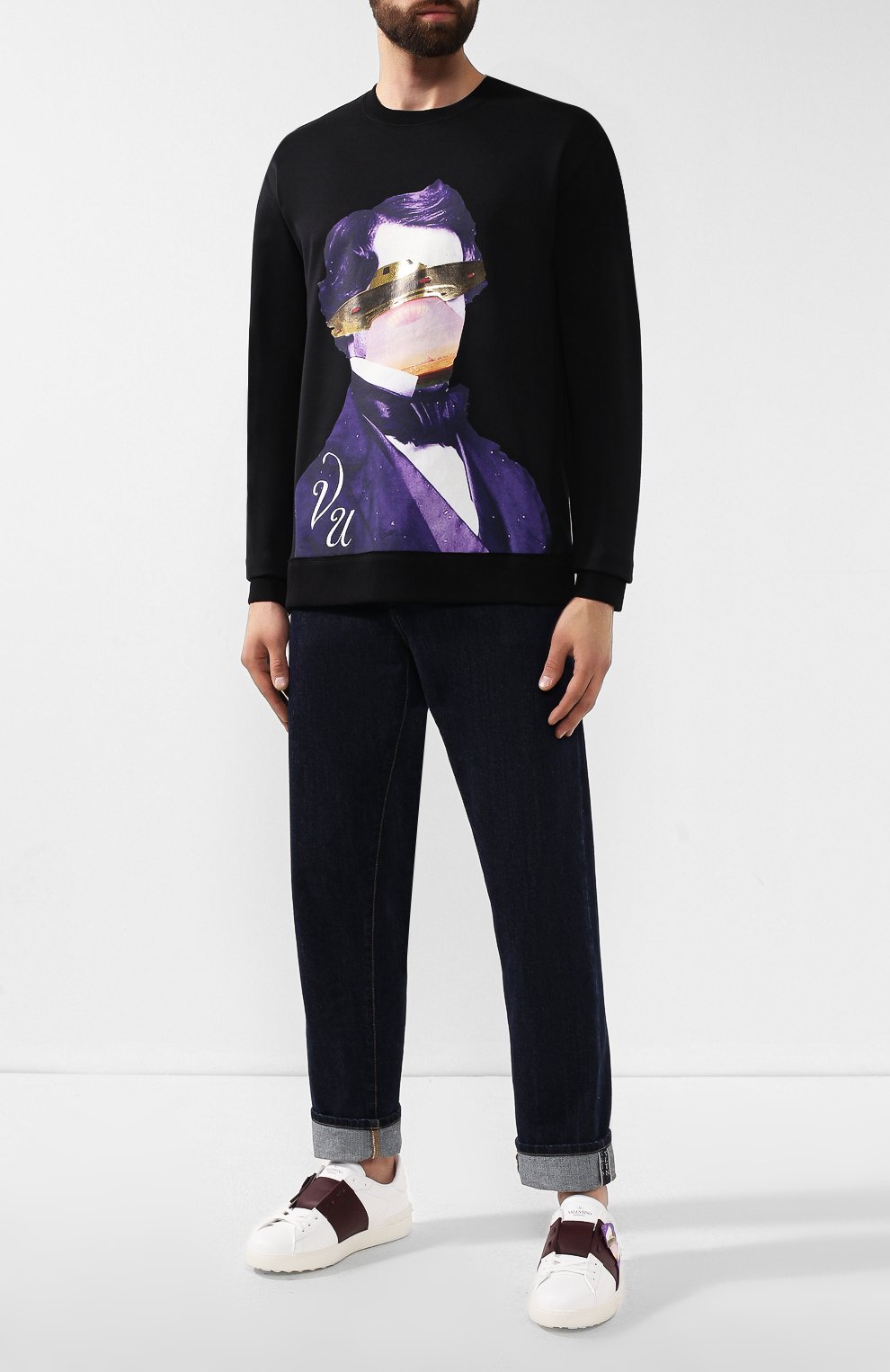 Кожаные кеды valentino garavani x undercover open VALENTINO, арт. SY0S0830/PSU, фото 2