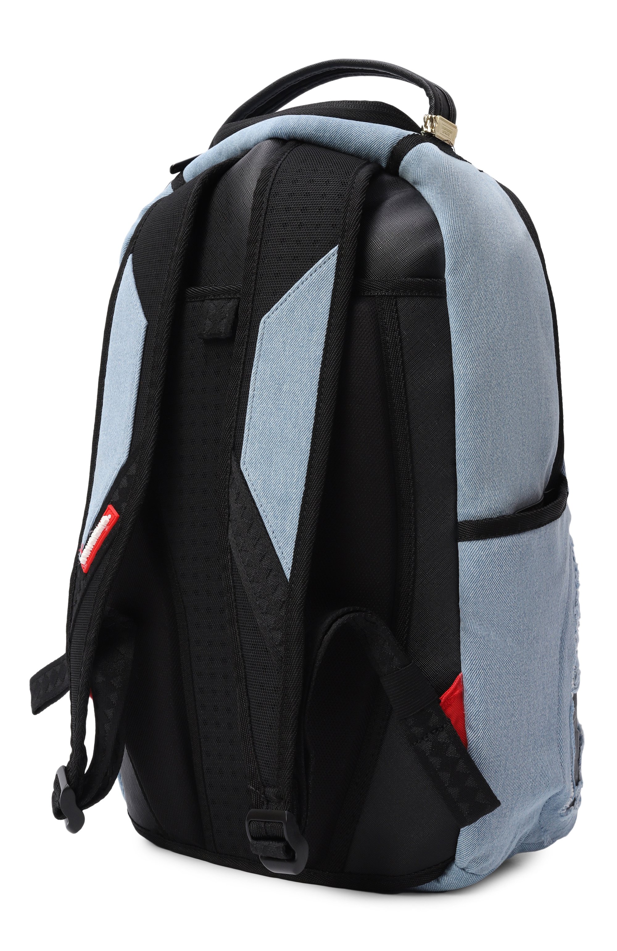 Рюкзак denim the journey begins SPRAYGROUND, арт. 910B8302NSZ/DENIM TEAR 3 AM PATCHES BACKPACK, фото 2