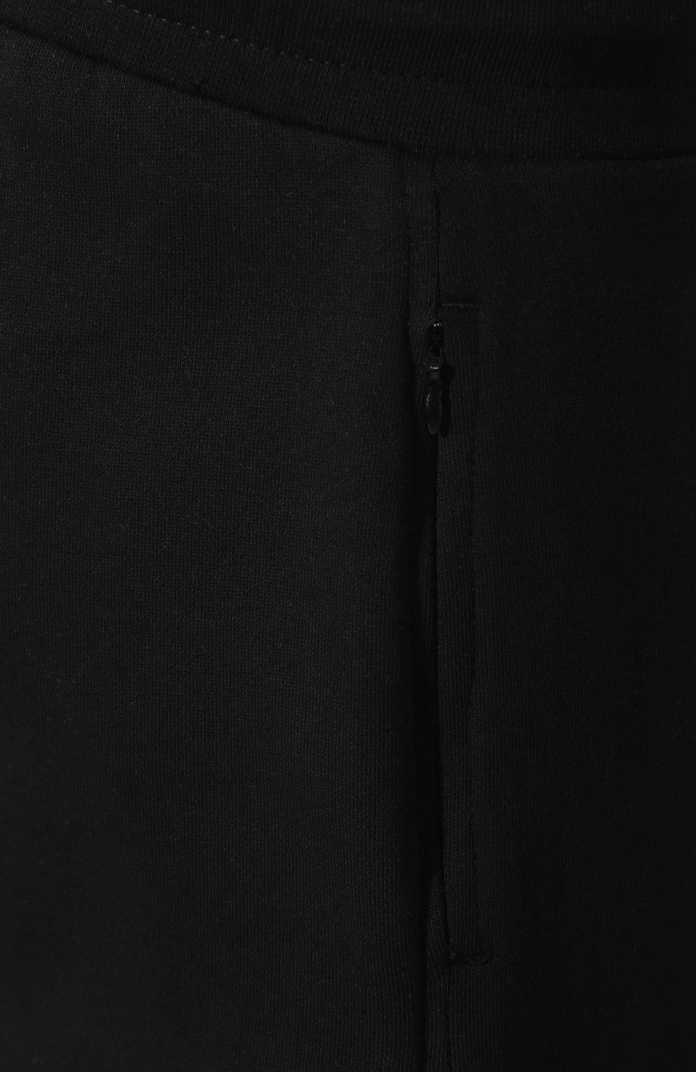 Хлопковые брюки прямого кроя с поясом на резинке EMPORIO ARMANI, арт. 8N1P87/1J07Z, фото 5