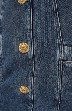 Джинсовая юбка BALMAIN, арт. CF0LB029/DE32, фото 1