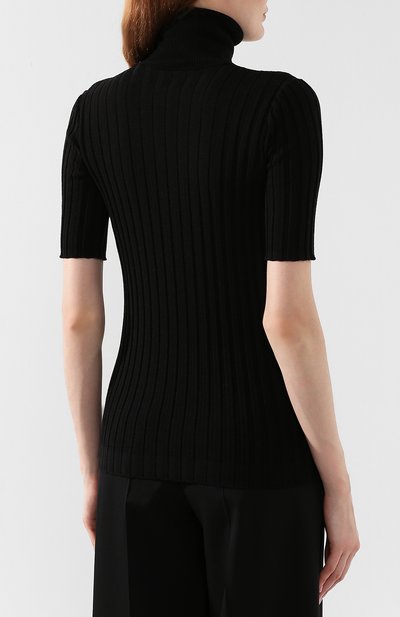 Шерстяная водолазка BOTTEGA VENETA черного цвета по цене 106000 руб., арт. 575262/VA730, фото 4 Шерстяная водолазка BOTTEGA VENETA, арт. 575262/VA730, фото 4