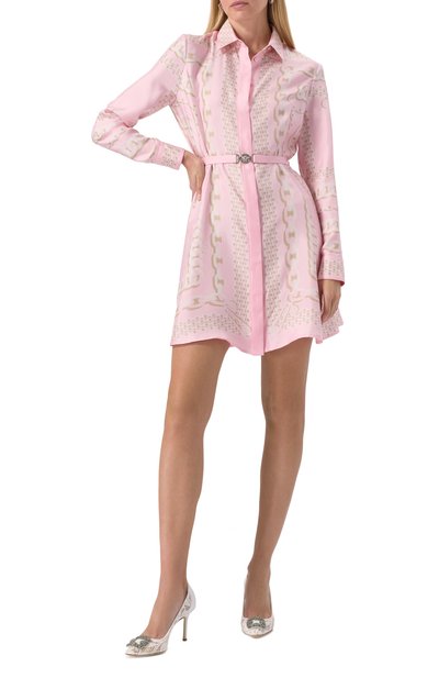 Шелковое платье VERSACE, арт. 1018933/1A13638, фото 2