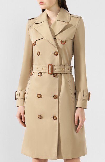 Хлопковый тренч islington BURBERRY, арт. 8014155, фото 3