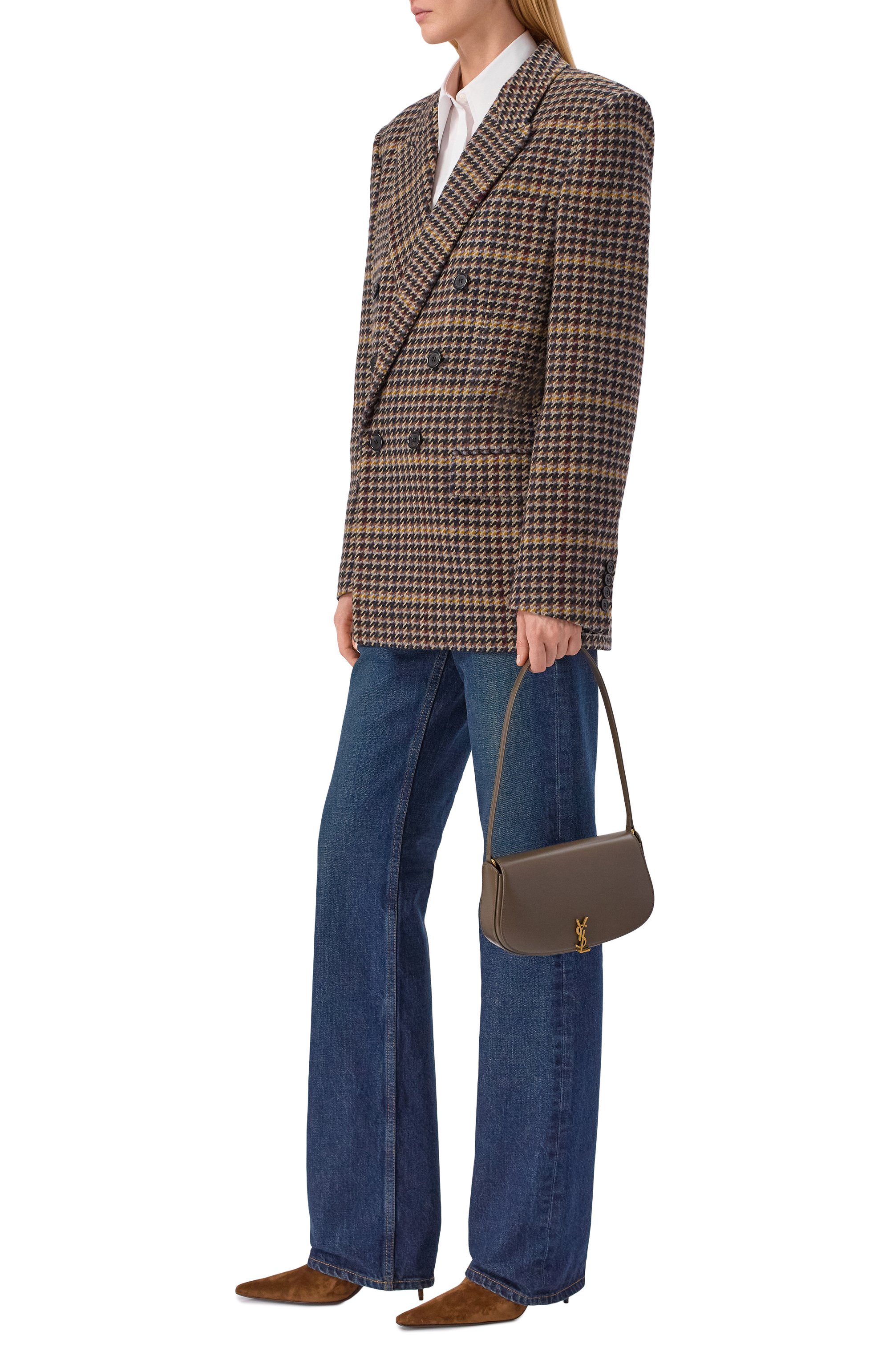 Сумка voltaire mini SAINT LAURENT, арт. 779642/0SX0W, фото 7